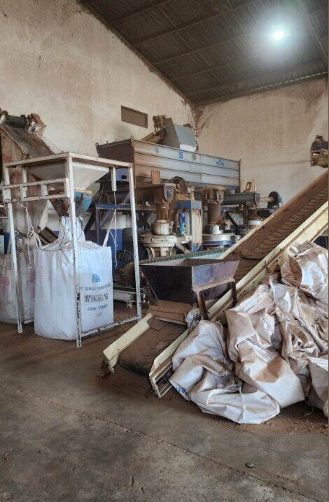 Wood pellet production machinery